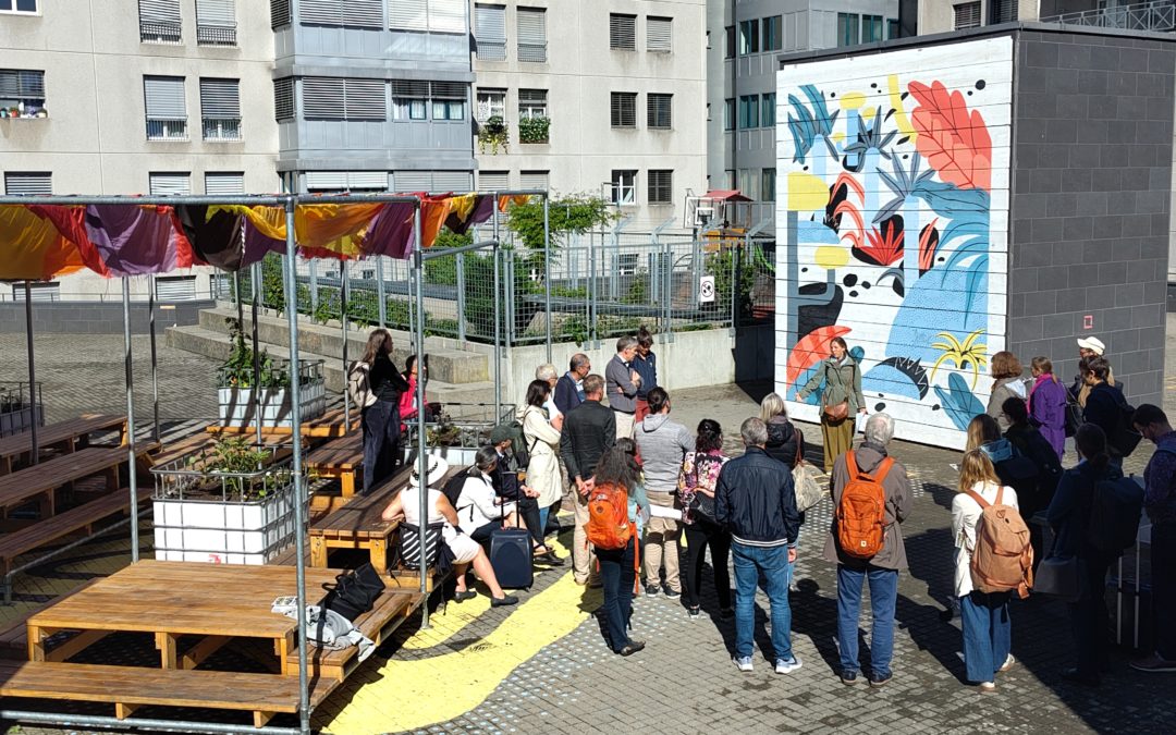 The SWICE Monitoring Panel site visit: A stimulating day in two Fribourg Living Labs